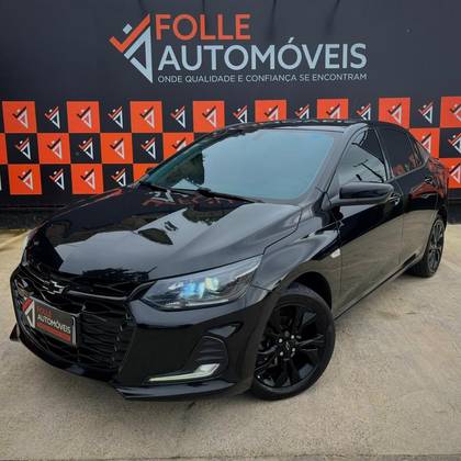 CHEVROLET ONIX 1.0 TURBO FLEX PLUS PREMIER MIDNIGHT AUTOMÁTICO